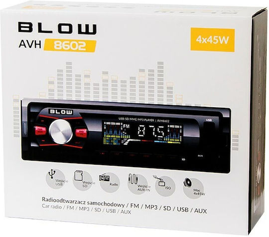 Blow AVH-8602 Автомобилен Радио 1 DIN USB