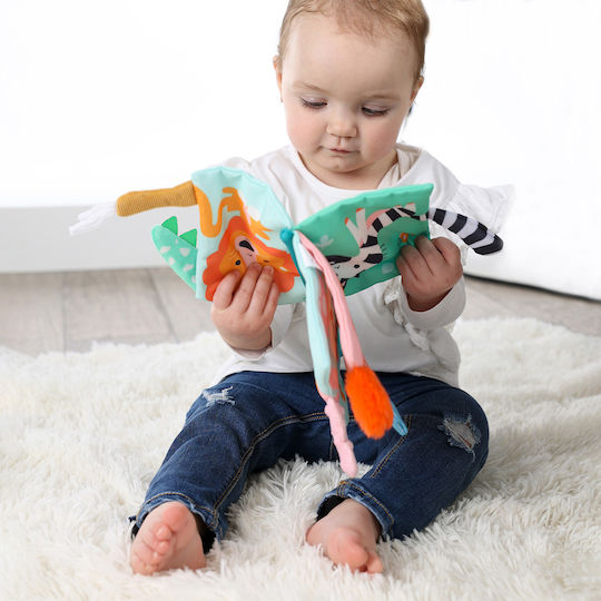 Ses Creative Aktivitätsbuch Sensory Animal Tails Cloth Book aus Stoff für 6++ Monate