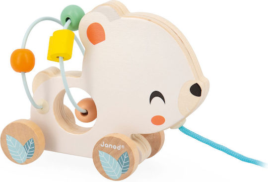 Janod Animal made of Wood for 12++ Months (Various Designs/Assortments of Designs) 1pc
