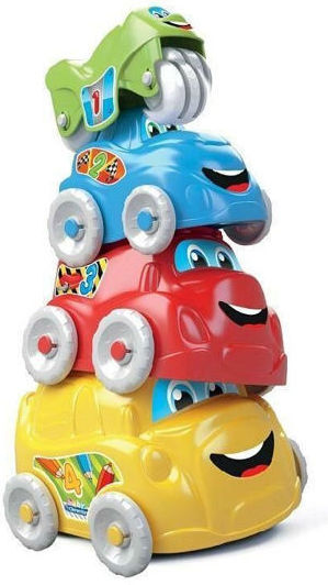 Clementoni Stacking Toy Car Tower for 6++ Months