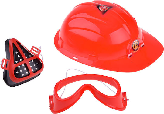 Large Firefighter Set Helmet Saw 13-Piece Fire Department Za4698