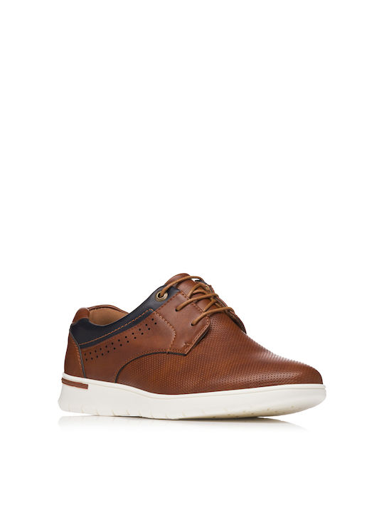 Cockers Men's Leather Casual Shoes Brown