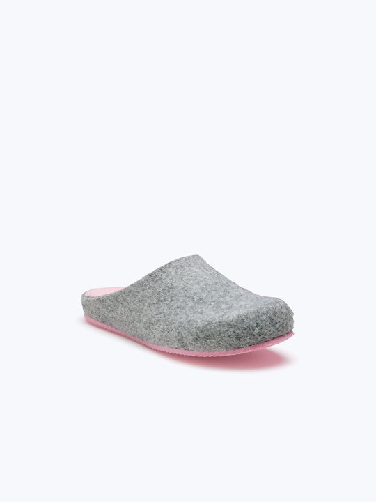 Suecos Winter Women's Slippers in Gray color