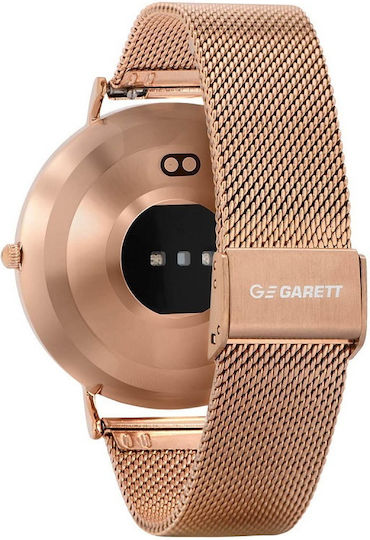 Garett Verona 50mm Smartwatch with Heart Rate Monitor (Gold)