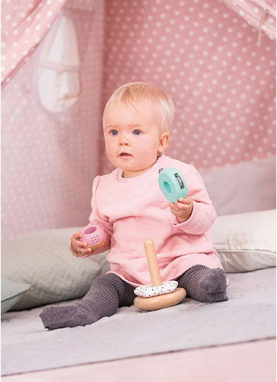 Hape Stacking Toy Stacking Tower made of Wood for 10++ Months