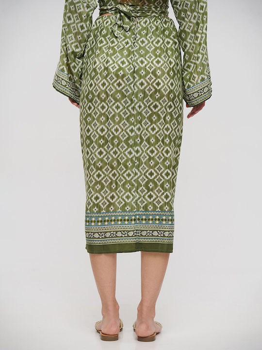 Ble Resort Collection Skirt in Green color