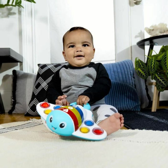 Baby Einstein Βρεφικό Παιχνίδι Dimple and Delight Stingray με Ήχους για 6+ Μηνών
