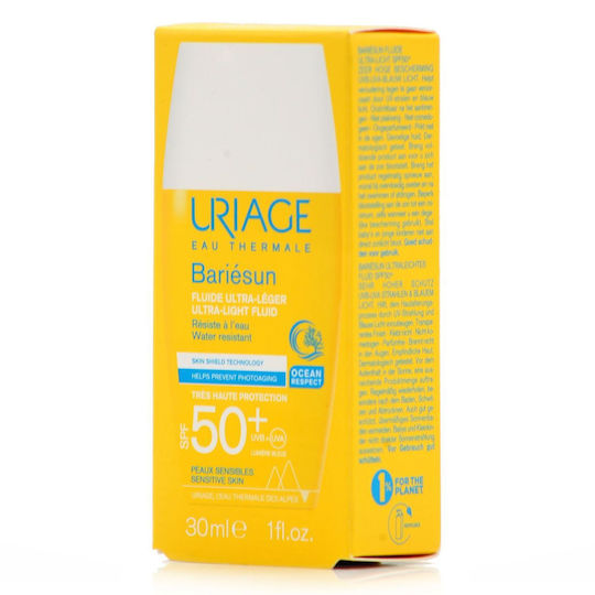 Uriage Bariesun Ultra-light Αντηλιακή Λοσιόν Προσώπου SPF50+ 30ml