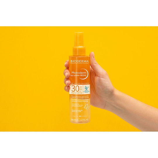 Biodrerma Photoderm Eau Solaire BRONZ SPF30 Αντηλιακό Ενυδατικό Νερό