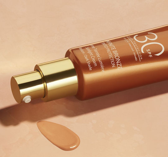 Lancaster Infinite Bronze Αντηλιακή Κρέμα Προσώπου SPF30 με Χρώμα Medium 50ml