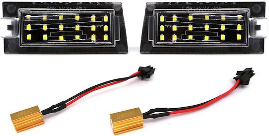 Kennzeichenbeleuchtungen LED 12V für Jeep Cherokee 2Stück