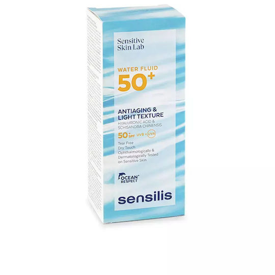 Sensilis Antiaging & Light Texture Αντηλιακή Κρέμα Προσώπου SPF50 40ml