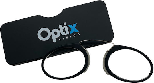 Optix Vision Tr90 Lesebrille +1.50 in Schwarz Farbe