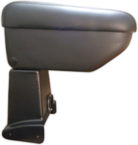 Cik Car Leather Armrest for Hyundai i10 Mini Countryman 2013+ Black
