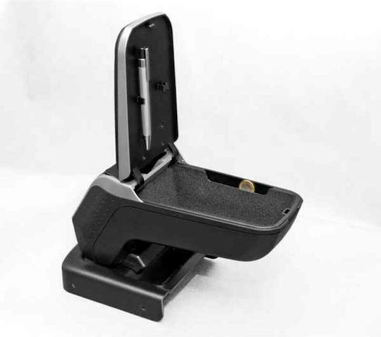 Rati Armster Car PU Armrest for Kia Rio 2011-2017 Black