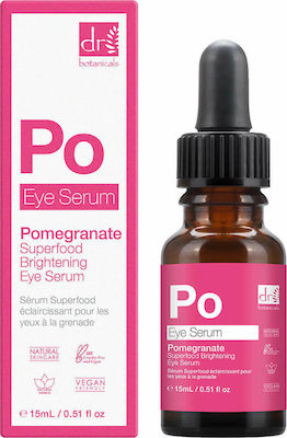 Dr Botanicals Pomegranate Superfood Brightening Serum Eye for Radiance 15ml