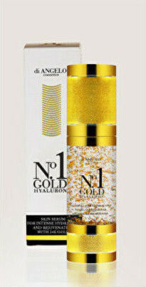 Di Angelo No.1 Gold Hyaluron Skin For Intense Hydration Anti-aging Serum Face with Hyaluronic Acid for Radiance 30ml
