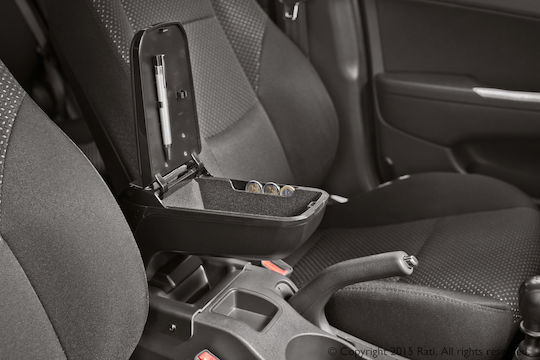 Rati Armster 2 Car PU Armrest for Suzuki Baleno 2016+ Black