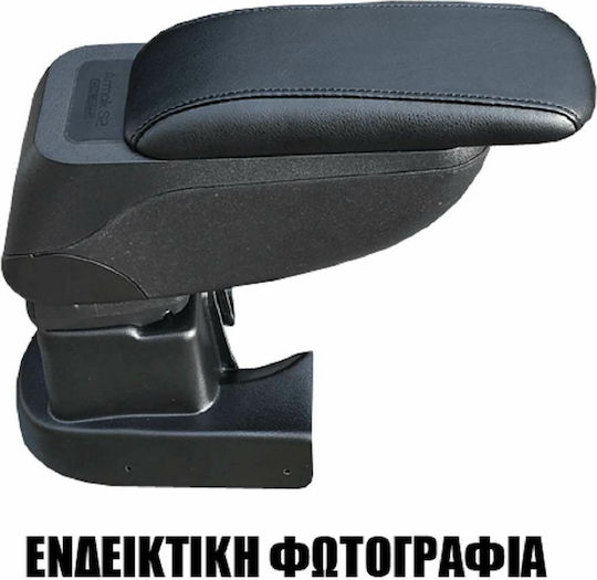 Cik Car Armrest for Hyundai Accent Hyundai Solaris/Accent Black
