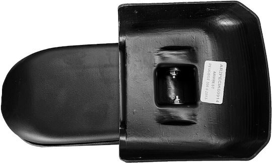 Cik Car Leather Armrest for Peugeot 308 Black