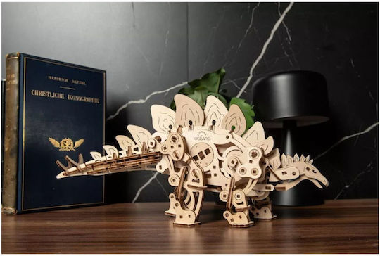 Ugears Παιχνίδι Κατασκευών Ξύλινo Στεγόσαυρος για Παιδιά 8+ Ετών