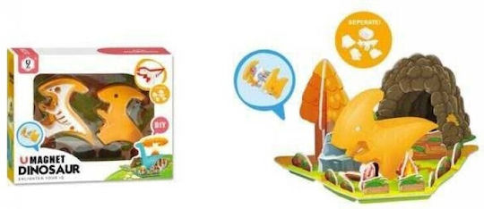 Magnetic Construction Toy Dinosaur for Children Aged 3+