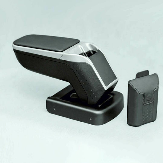 Rati Armster Car PU Armrest for Fiat Linea 2005 Black
