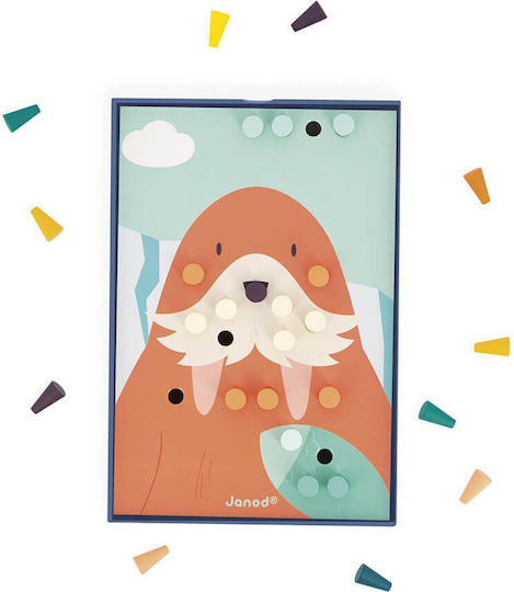 Janod Wooden Construction Toy Mosaics for Children 3+ years+ Years