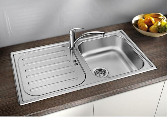 Blanco 45 S Drop-In Inox Μ86xΠ48см Сив Blanco 45 S Drop-In Inox Μ86xΠ48см Сив