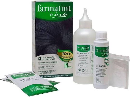 Farmatint Farmatint Haarfärbemittel Ohne Ammoniak 1n-Schwarz 60ml