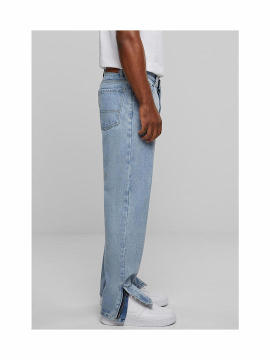 Heavy Ounce Ανδρικό Παντελόνι Τζιν με Relaxed Straight Εφαρμογή Light Blue