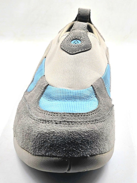 Damen Sneakers Light Blue / Grey