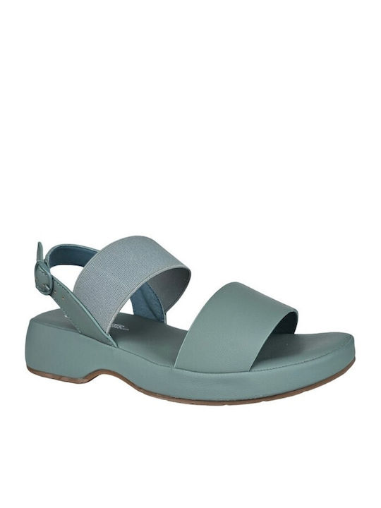 Blondie Women's Flat Sandals in Green Color