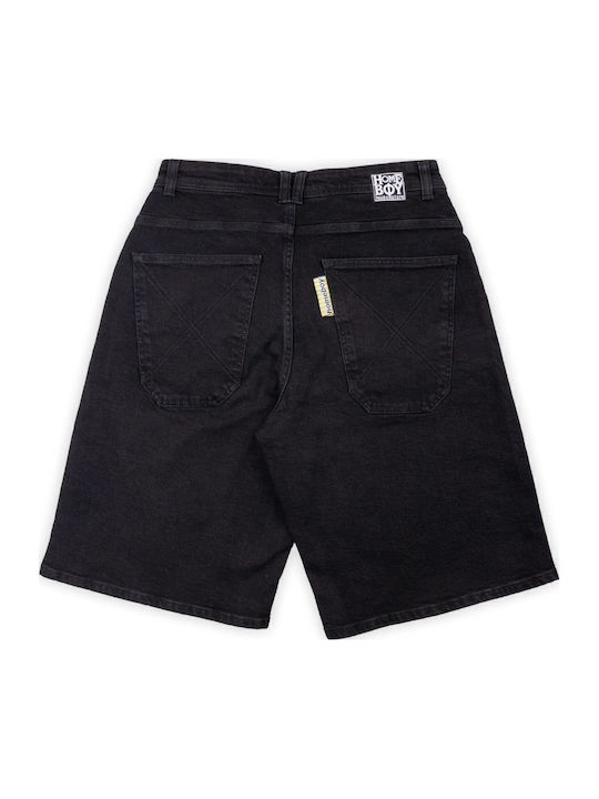 X-tra Ανδρική Βερμούδα Washed Black