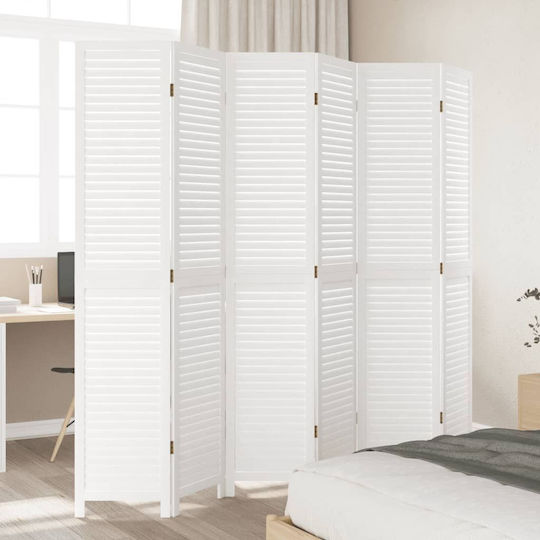 vidaXL Decorativ Paravan Lemn cu 6 Panouri 210x200cm