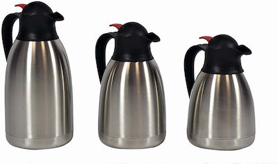 Klikareto Jug Thermos Stainless Steel / Plastic Silver with Handle