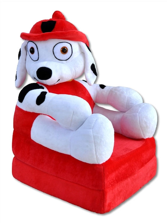 Детско Кресло Dog Червено 45x45x70см