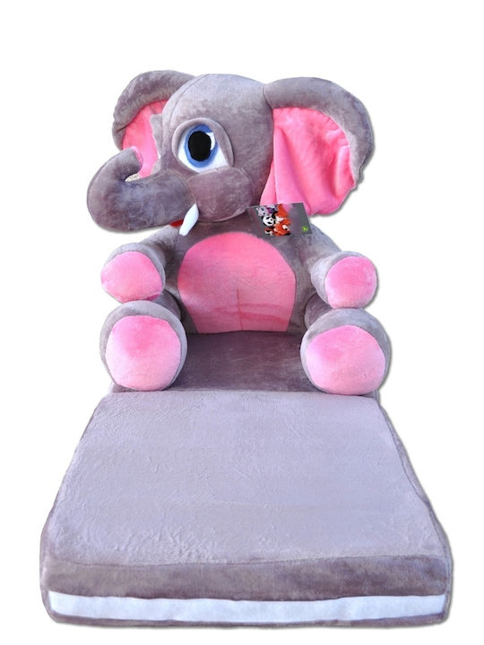Sessel Elephant mit Armlehnen Gray 45x45x70cm 1Stück