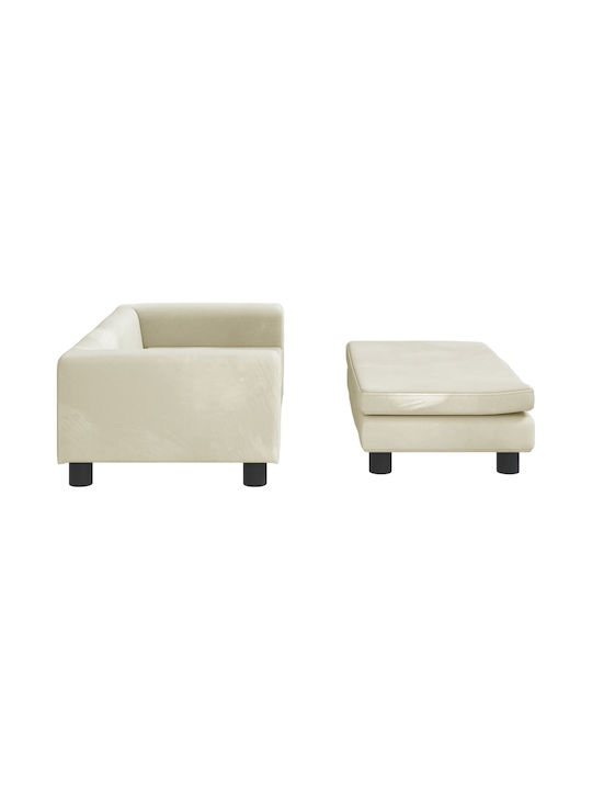 Sofa Beige 100x50x30cm