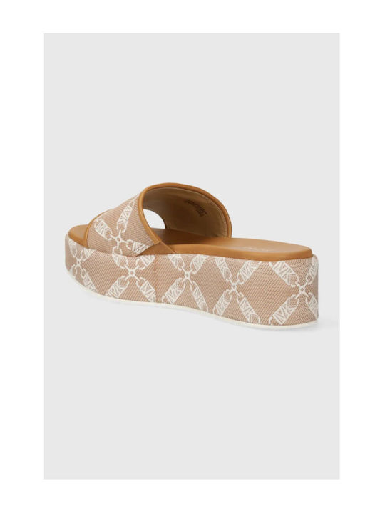 Γυναικεία Σανδάλια Flatforms Μπεζ