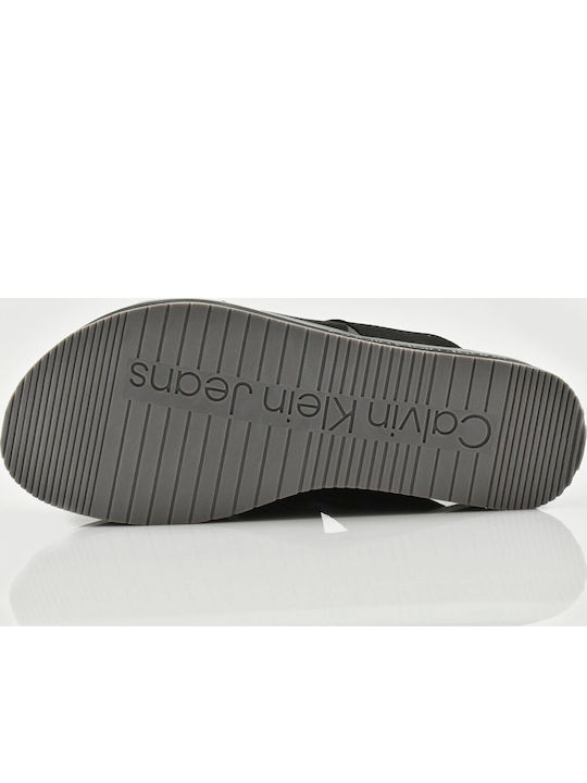 Women's Flat Sandals Flatforms in Black Color
