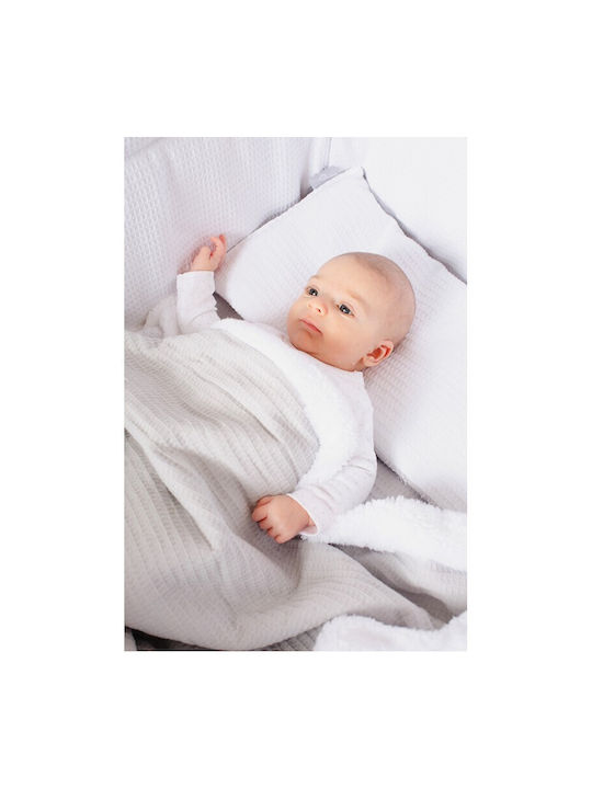 Interbaby Blanket Nursery Swaddling Blankets Bee Nest Gray 80x110cm