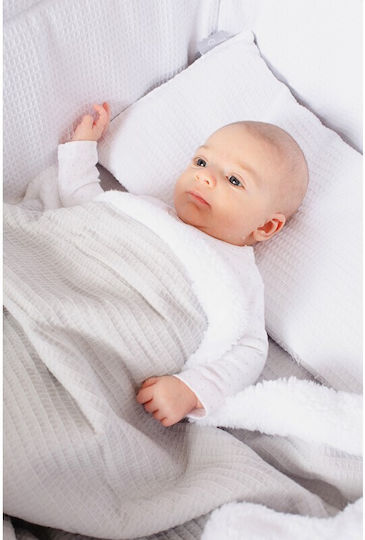 Interbaby Blanket Nursery Swaddling Blankets Bee Nest Gray 80x110cm