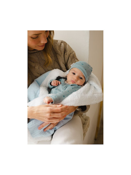 Interbaby Blanket Nursery Swaddling Blankets Bee Nest Gray 80x110cm
