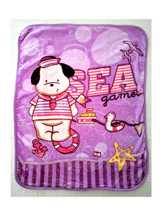 Decobebe Κουβέρτα Κούνιας Sea Game 100x130εκ. Decobebe Κουβέρτα Κούνιας Sea Game 100x130εκ.