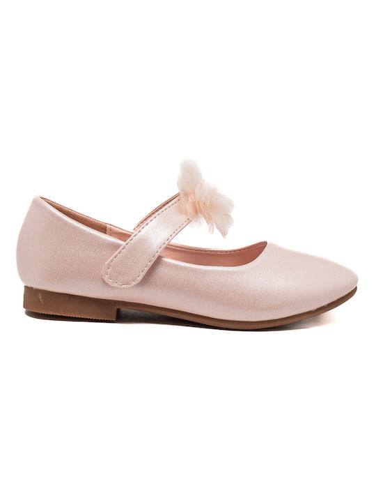 Kinder Pumps & Ballerinas mit Bügel- und Schleifenverschluss Rosa