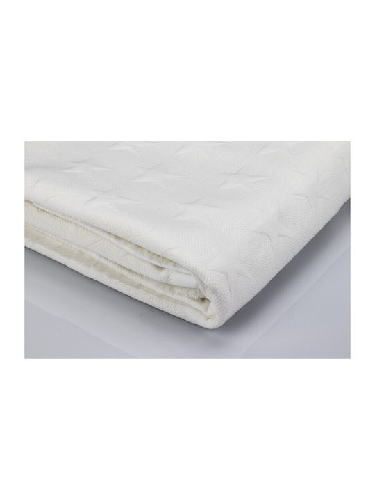 Interbaby Blanket Nursery Swaddling Blankets Universo Fleece Beige 80x110cm