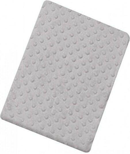 Interbaby Blanket Nursery Swaddling Blankets Coral Fleece Gray 80x110cm
