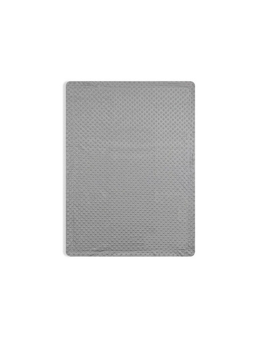 Interbaby Blanket Nursery Swaddling Blankets Coral Fleece Gray 80x110cm