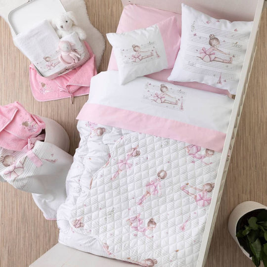 Borea Kids Hooded Bathrobe Pink